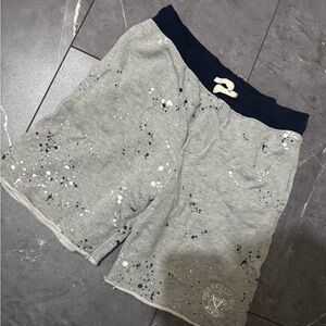 Ralph Lauren Gray and Navy Knit Shorts